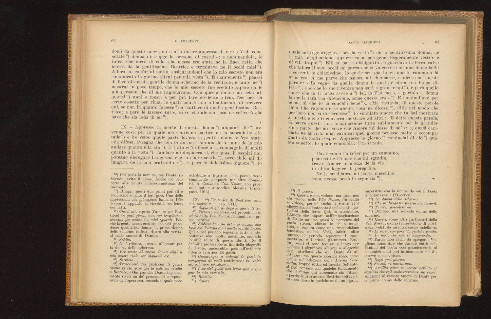 MOSTRE VIRTUALI FICLIT · Raffaele Spongano, Antologia della letteratura  italiana, 1, Dalle origini alla fine del Quattrocento, Milano-Messina,  Principato, 1940, pp. 58-59. · Virtual Exhibitions